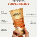Oshea Herbals Papaya Clean Anti Blemish Facewash tube – natural face wash for blemishes and pigmentation
