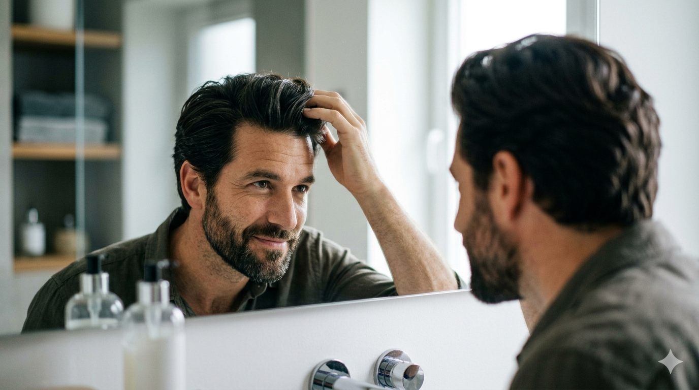 Best anti hair fall shampoo for men for stronger, healthier, and thicker-looking hair.