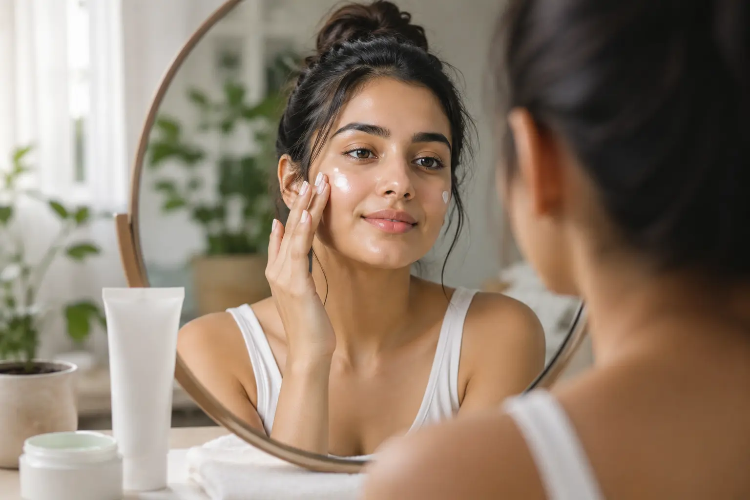 Infographic showing the key features of the best sunscreen for oily skin including oil-free, non-comedogenic, SPF 30+, broad spectrum, matte finish, lightweight formula, and sweat resistance.